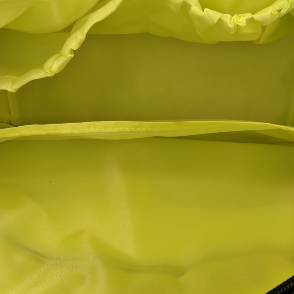 Carters neon yellow and gray diaper bag - Picture 6 of 9